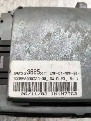 Second-hand car spare part multifunction display for citroen c2 vtr oem iam references 96533825xt  