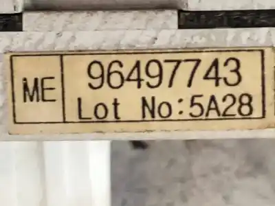 Second-hand car spare part multifunction display for chevrolet matiz s oem iam references 96497743  