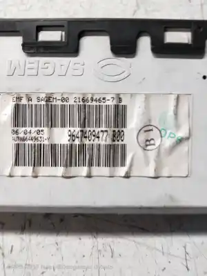 Peça sobressalente para automóvel em segunda mão display gps / multimídia por citroen c2 sx referências oem iam 9647409477  216694657