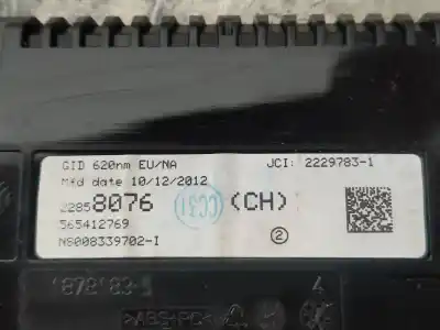 Peça sobressalente para automóvel em segunda mão display gps / multimídia por opel astra j lim. cosmo referências oem iam 22858076 22297831 565412769
