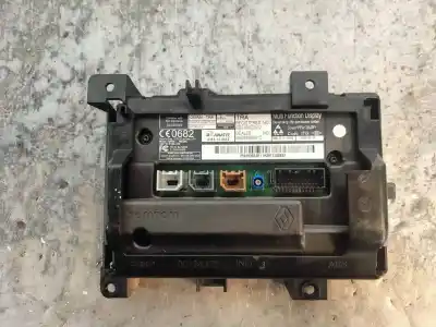 Second-hand car spare part multifunction display for renault captur xmod oem iam references 259153934r  0355149666