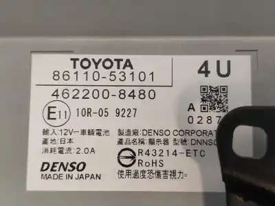 Second-hand car spare part multifunction display for lexus is 300h oem iam references 8611053101  4622008480