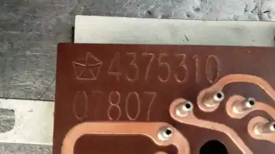 Second-hand car spare part multifunction display for chrysler le baron turbo cabrio oem iam references 4375310  