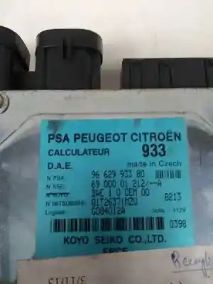 Pezzo di ricambio per auto di seconda mano centralina di sterzo per citroen c3 (f desde 11/2001) 1.1 8v riferimenti oem iam 9662993380 6900001212a 933