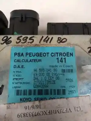 Peça sobressalente para automóvel em segunda mão centralina de direção assistida por citroen c2 (jm_) 1.1 referências oem iam 9659514180  6900000890