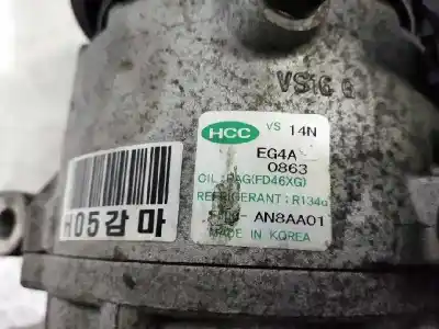 Second-hand car spare part air conditioning compressor for kia cee´d 1.4 cat oem iam references an8aa01  f500