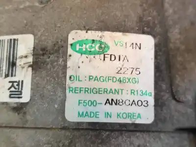 Second-hand car spare part air conditioning compressor for kia cee´d drive oem iam references f500an8ca03  fd1a2275