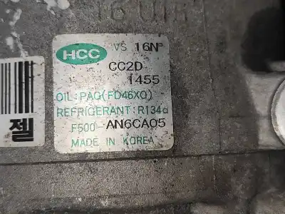 Second-hand car spare part air conditioning compressor for kia cee´d emotion oem iam references f500an6ca05  