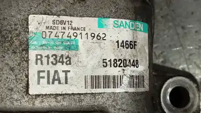Автозапчастина б/у компресор кондиционера для lancia delta (181) argento посилання на oem iam sd6v121466f  