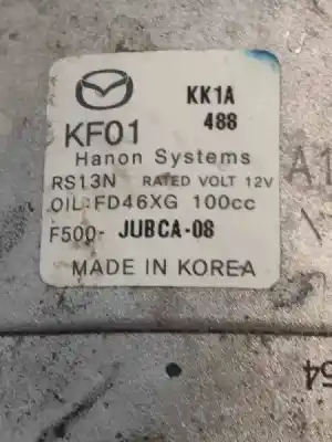 Автозапчасти б/у компрессор кондиционера воздуха за mazda 3 lim. () center-line ссылки oem iam f500jubca08  kk1a488