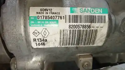 Автозапчастина б/у компресор кондиционера для renault modus confort expression посилання на oem iam sd6v121446  8200578856