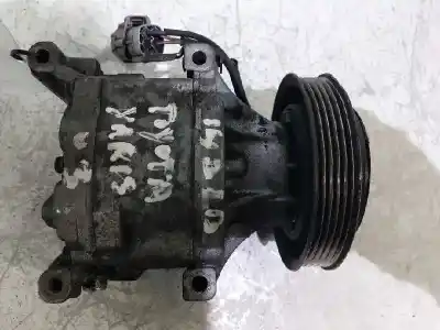 Second-hand car spare part air conditioning compressor for toyota yaris (ncp1/nlp1/scp1) 1.4 d-4d linea luna oem iam references 4472206534  scsa06c