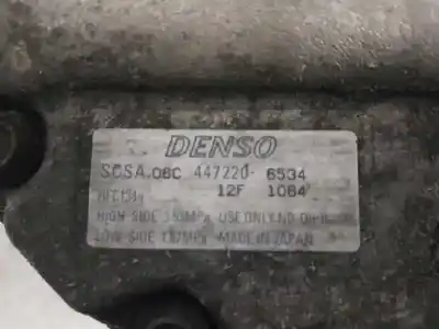 Second-hand car spare part air conditioning compressor for toyota yaris (ncp1/nlp1/scp1) 1.4 d-4d linea luna oem iam references 4472206534  scsa06c