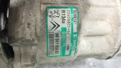 Second-hand car spare part air conditioning compressor for citroen c2 sx oem iam references 9655191680 sd6v121450f 03406605462