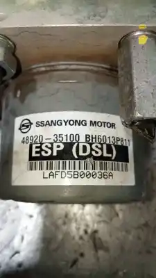 Автозапчасти б/у абс за ssangyong tivoli 1.6 xdi 160 ссылки oem iam a2c38292701  489235100