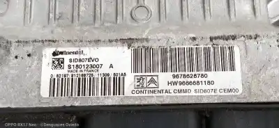 Second-hand car spare part ecu engine control for citroen c4 lim. exclusive oem iam references 9678628780 s180123007 9666681180