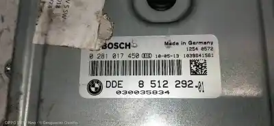 Second-hand car spare part ecu engine control for bmw serie 3 touring (e91) 318d oem iam references 0281017450  ddw8512292