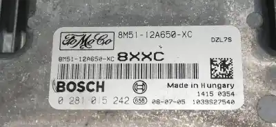 Second-hand car spare part ecu engine control for ford focus lim. (cb4) trend oem iam references 0281015242  8m5112a650xc