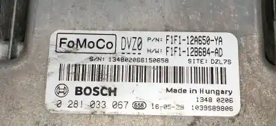 Second-hand car spare part ecu engine control for ford focus lim. business oem iam references 0281033067  f1f112a650ya f1f112b684ad