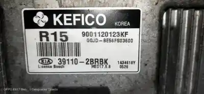 Second-hand car spare part ecu engine control for kia cee´d 1.6 gdi cat oem iam references 391102brbk  9001120123kf