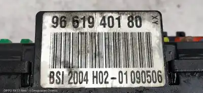 Second-hand car spare part fuse box unit for citroen c6 básico oem iam references 9661940180  bsi2004h02
