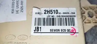 Second-hand car spare part fuse box unit for kia cee´d active oem iam references 919502h510  