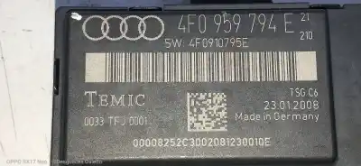 Second-hand car spare part electronic module for audi a6 berlina (4f2) 2.0 16v tfsi oem iam references 4f0959794e  4f0910795e