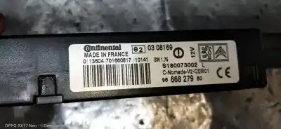 Second-hand car spare part electronic module for citroen ds3 (sa_) 1.6 vti 120 oem iam references 9666827980  s180073002