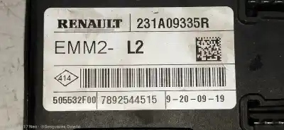 Second-hand car spare part electronic module for dacia duster ii comfort oem iam references 231a09335r  7892544515