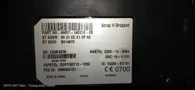 Second-hand car spare part electronic module for ford focus lim. (cb8) edition oem iam references am5t14d212eb  