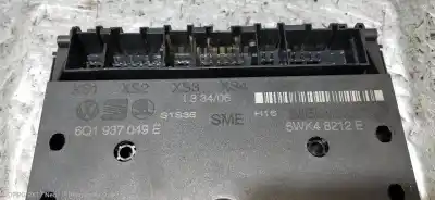 Second-hand car spare part electronic module for skoda roomster (5j7) family oem iam references 6q1937049e  5wk48212e