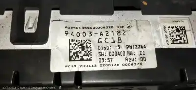 Peça sobressalente para automóvel em segunda mão quadrante por kia cee´d 1.6 gdi cat referências oem iam 94003a2182  