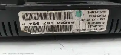 Peça sobressalente para automóvel em segunda mão quadrante por renault scenic ii authentique referências oem iam p8200107954c ns02103382 216689408