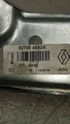Second-hand car spare part rear right window regulator for renault kadjar experience oem iam references 827004ea0a  