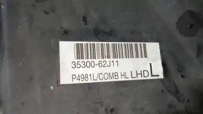 Автозапчастина б/у ліва фара для suzuki swift azg (nz) glx посилання на oem iam 3530062j11  