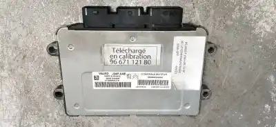 Second-hand car spare part ecu engine control for peugeot 206+ básico oem iam references 215866895b j34paae sw9666498280