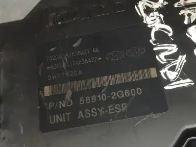 Second-hand car spare part abs for kia magentis active oem iam references 589102g600 bh60137031 5wy7620a