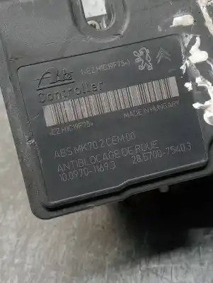 Peça sobressalente para automóvel em segunda mão abs por citroen c3 1.4 hdi exclusive referências oem iam 10097011693 28570075403 9675099980 10020702074