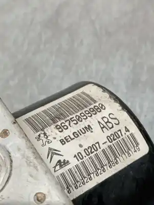 Peça sobressalente para automóvel em segunda mão abs por citroen c3 1.4 hdi exclusive referências oem iam 10097011693 28570075403 9675099980 10020702074