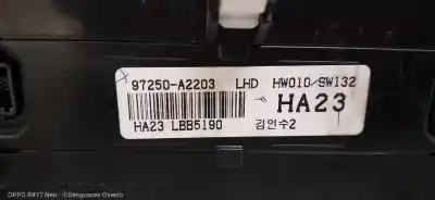 Peça sobressalente para automóvel em segunda mão comando de sofagem (chauffage / ar condicionado)  por kia cee´d drive referências oem iam 97250a2203  
