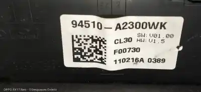 Second-hand car spare part multifunction display for kia cee´d drive oem iam references 94510a2300wk  