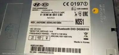Second-hand car spare part gps navigation system for kia cee´d drive oem iam references 96560a2501  96560a2501wf