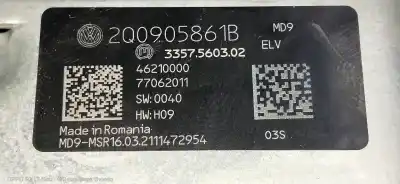 Peça sobressalente para automóvel em segunda mão módulo eletrônico por seat leon (kl1) style referências oem iam 2q0905861b  