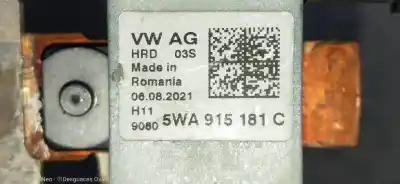 Peça sobressalente para automóvel em segunda mão módulo eletrônico por seat leon (kl1) style referências oem iam 5wa915181c  