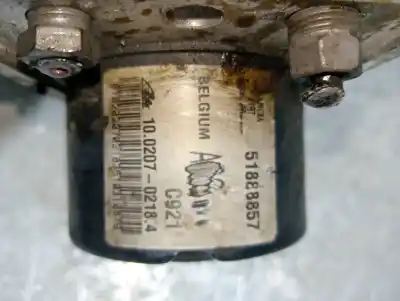 Peça sobressalente para automóvel em segunda mão abs por fiat doblo active referências oem iam 10097016113 51888857 10020702184 28570100063