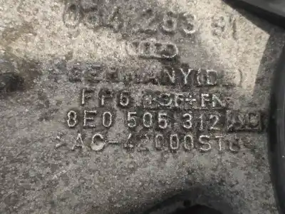Автозапчастина б/у задній нижний правий ригель підвіски для audi a4 cabrio (8h) 3.0 v6 30v cat (asn) посилання на oem iam   