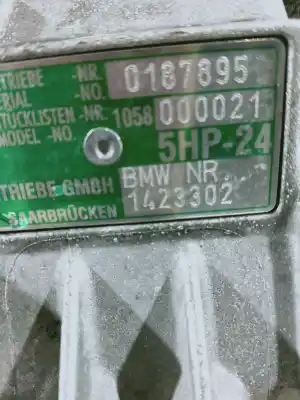 Peça sobressalente para automóvel em segunda mão caixa de velocidades por bmw serie 7 (e38) 740il automático referências oem iam 1423302 1058000021 0187895 automat 000021 5hp24