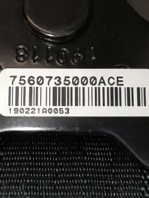 Автозапчасти б/у комплект задних ремней за ssangyong tivoli crystal 4x2 ссылки oem iam 7560735000ace  7560635000ace