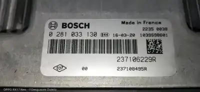 Автозапчасти б/у блок управления двигателем за renault espace v intens ссылки oem iam 0281033130  237106229r