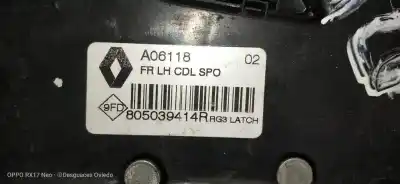 Автозапчастина б/у лівий передній двиг центрального замкування для renault espace v intens посилання на oem iam 805039414r  